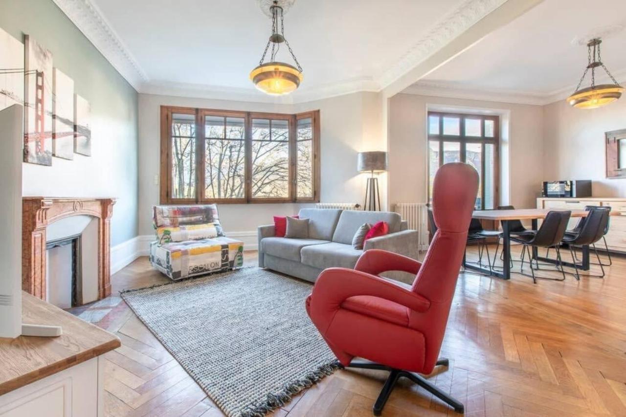 The Red Heart Of Annecy - Beautiful Apartment For 4 People מראה חיצוני תמונה